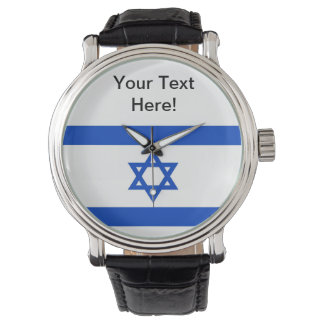 Israëlische vlag horloge