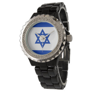 Israëlische vlag horloge
