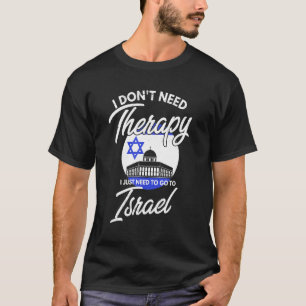 Israëlische vlag I Israël Vlag I Vakantie in Israë T-shirt