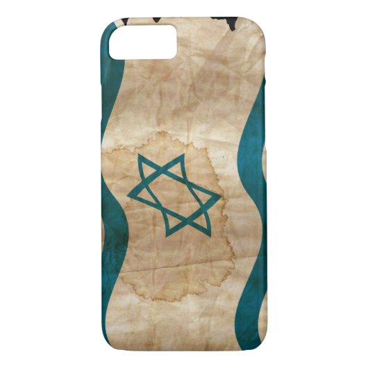 Israëlische vlag in  iPhone 7-Hoesje Case-Mate iPhone Case (Achterkant)