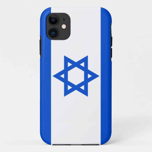 Israëlische vlag iPhone 5 Hoesje (Achterkant)