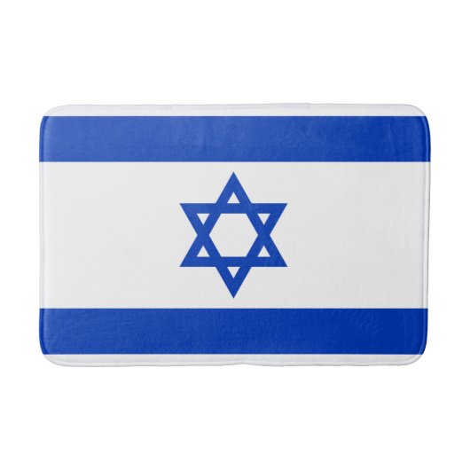 Israëlische vlag (Israël) Badmat (Voorkant)