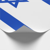 Israëlische vlag (Israël) Cadeaupapier (Hoek)