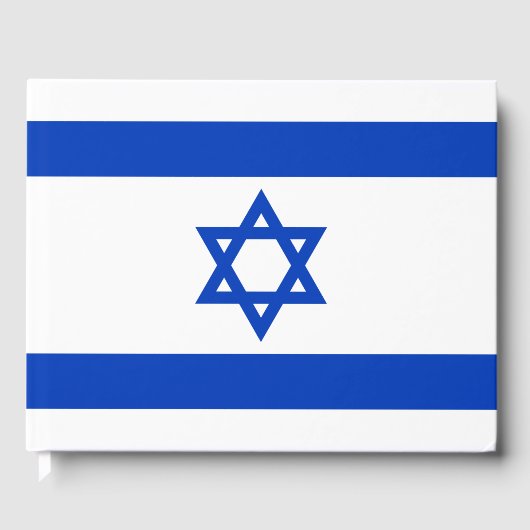 Israëlische vlag (Israël) Gastenboek (Voorkant)