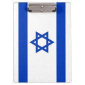 Israëlische vlag (Israël) Klembord (Voorkant)