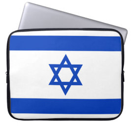 Israëlische vlag (Israël) Laptop Sleeve