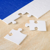 Israëlische vlag (Israël) Legpuzzel (Zijkant)