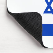 Israëlische vlag (Israël) Muismat (Hoek)