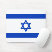 Israëlische vlag (Israël) Muismat (Met muis)