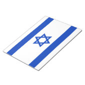 Israëlische vlag (Israël) Notitieblok (Schuin)