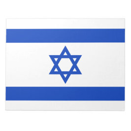 Israëlische vlag (Israël) Notitieblok