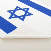 Israëlische vlag (Israël) Sherpa Deken (3/4)