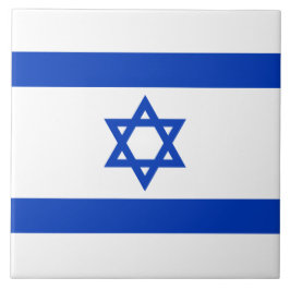 Israëlische vlag (Israël) Tegeltje