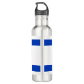 Israëlische vlag (Israël) Waterfles (Achterkant)