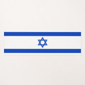 Israëlische vlag (Israël) Yogamat (Voorkant (horizontaal))