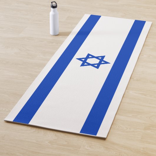 Israëlische vlag (Israël) Yogamat (In situ)