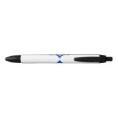 Israëlische vlag (Israël) Zwarte Inkt Pen (Achterkant)