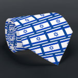 Israëlische vlag Joodse staat Stropdas<br><div class="desc">Deze stropdas is een show van uw liefde voor Israël met de Israëlische vlag.</div>