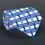 Israëlische vlag Joodse staat Stropdas<br><div class="desc">Deze stropdas is een show van uw liefde voor Israël met de Israëlische vlag.</div>