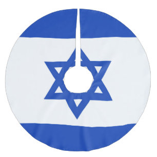Israëlische vlag kerstboom rok