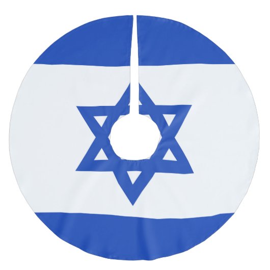 Israëlische vlag kerstboom rok (Voorkant)