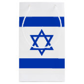 Israëlische vlag klein cadeauzakje (Achterkant)