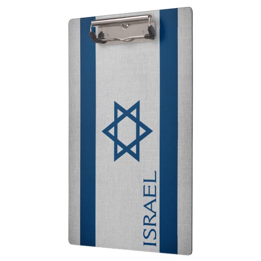 Israëlische vlag klembord (Links)