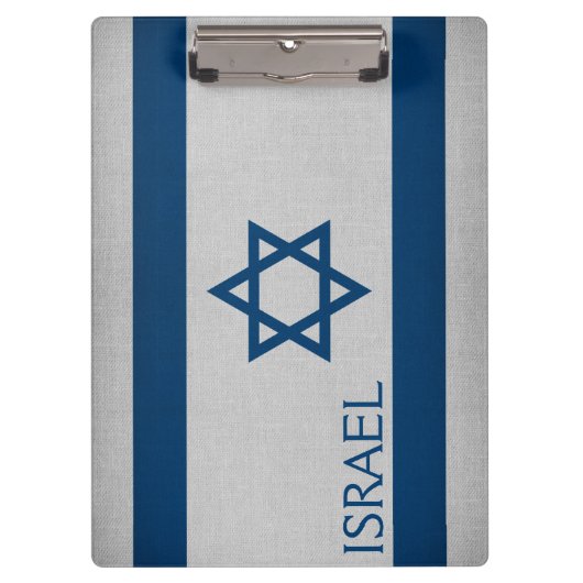 Israëlische vlag klembord (Voorkant)