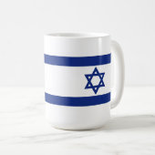 Israëlische vlag koffiemok (Voorkant rechts)
