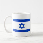 Israëlische vlag koffiemok (Links)
