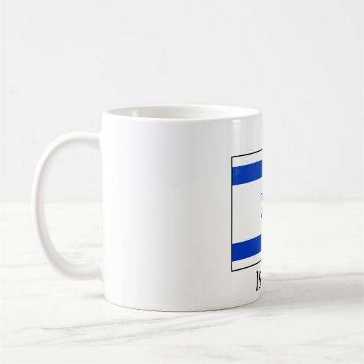 Israëlische vlag koffiemok (Links)