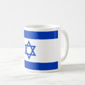 Israëlische vlag koffiemok (Voorkant rechts)