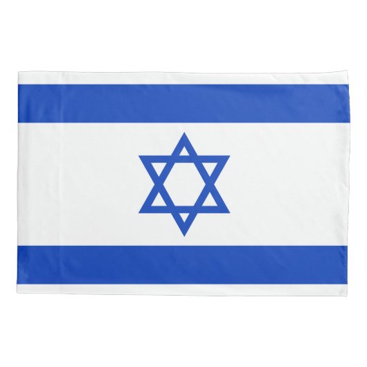 Israëlische vlag kussensloop (Achterkant)