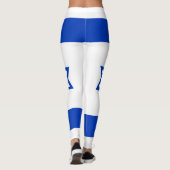 Israëlische vlag leggings (Achterkant)
