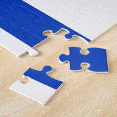 Israëlische vlag legpuzzel (Zijkant)