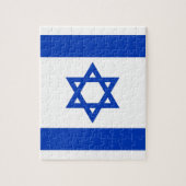 Israëlische vlag legpuzzel (Verticaal)