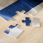 Israëlische vlag legpuzzel (Zijkant)