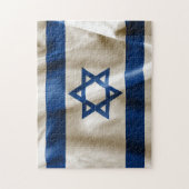 Israëlische vlag legpuzzel (Verticaal)