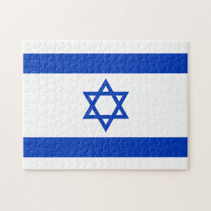 Israëlische vlag legpuzzel