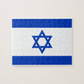 Israëlische vlag legpuzzel (Horizontaal)