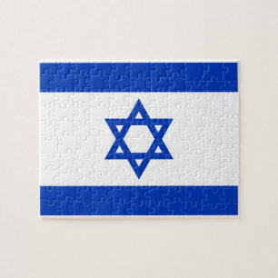 Israëlische vlag legpuzzel