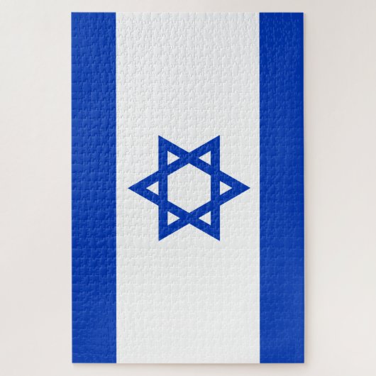 Israëlische vlag legpuzzel (Verticaal)