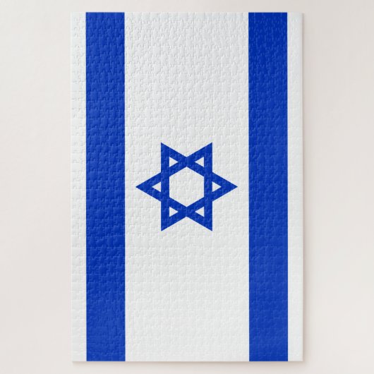 Israëlische vlag legpuzzel (Verticaal)