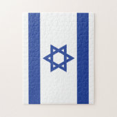 israëlische vlag legpuzzel (Verticaal)