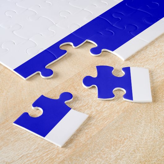 Israëlische vlag legpuzzel (Zijkant)