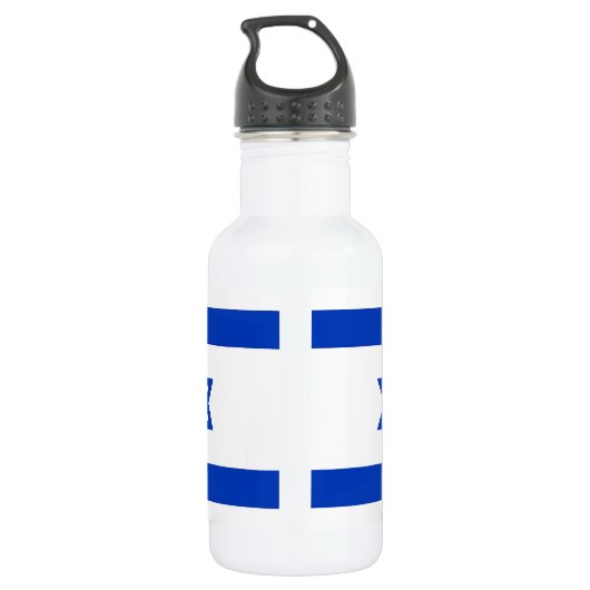 Israëlische vlag Liberty Bottle Waterfles (Achterkant)