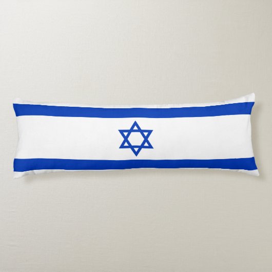 Israëlische vlag lichaamskussen (Achterkant)
