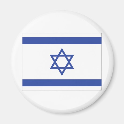 israëlische vlag magneet (Voorkant)