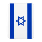 Israëlische vlag magneet (Verticaal)