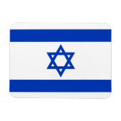 Israëlische vlag magneet (Horizontaal)